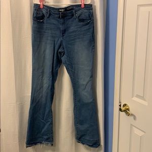Mossimo high rise flare jeans